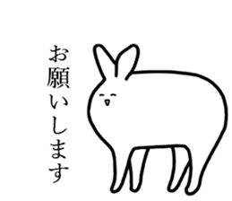 Lepus arcticus 28 sticker #13347225
