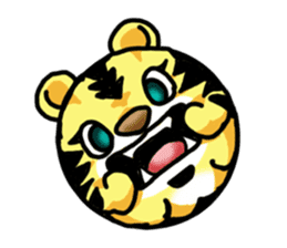 Cushion-Tiger sticker #13348310