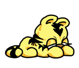 Cushion-Tiger sticker #13348311