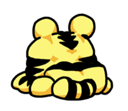 Cushion-Tiger sticker #13348313