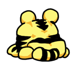 Cushion-Tiger sticker #13348313