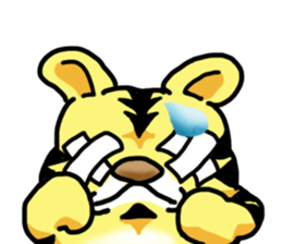 Cushion-Tiger sticker #13348314