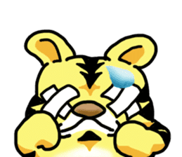 Cushion-Tiger sticker #13348314