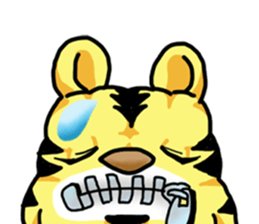 Cushion-Tiger sticker #13348315