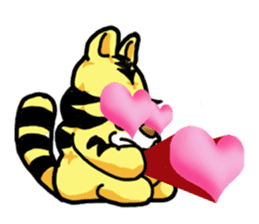 Cushion-Tiger sticker #13348318