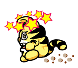 Cushion-Tiger sticker #13348323