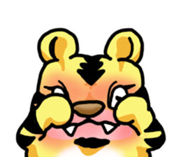 Cushion-Tiger sticker #13348326