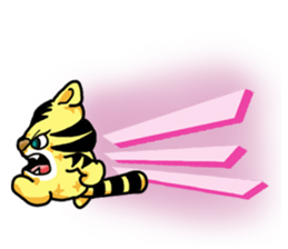 Cushion-Tiger sticker #13348329