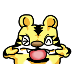 Cushion-Tiger sticker #13348331