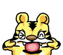 Cushion-Tiger sticker #13348331