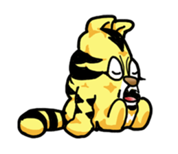 Cushion-Tiger sticker #13348334