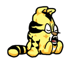 Cushion-Tiger sticker #13348334