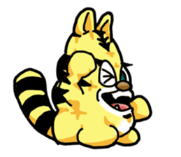 Cushion-Tiger sticker #13348335