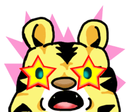 Cushion-Tiger sticker #13348339