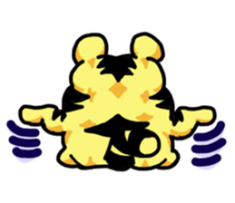Cushion-Tiger sticker #13348340