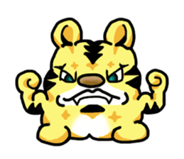 Cushion-Tiger sticker #13348341