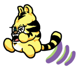 Cushion-Tiger sticker #13348342