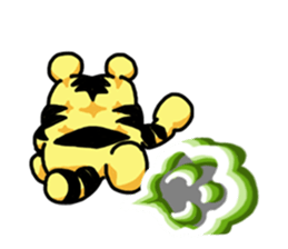 Cushion-Tiger sticker #13348343