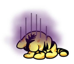 Cushion-Tiger sticker #13348344