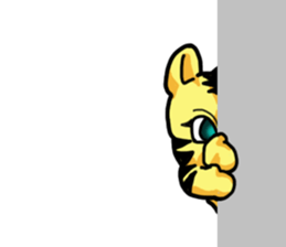 Cushion-Tiger sticker #13348345