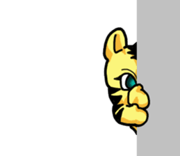 Cushion-Tiger sticker #13348345