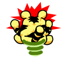 Cushion-Tiger sticker #13348347