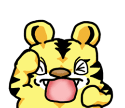 Cushion-Tiger sticker #13348348