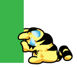 Cushion-Tiger sticker #13348349