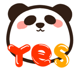Convenient pandatyann sticker #13348609