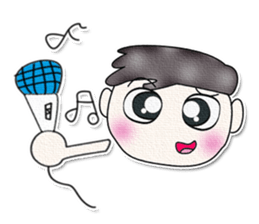 Mr. Nakata. Good luck.^^ sticker #13348919