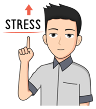 Trendy boy sticker #13349166