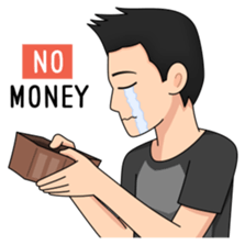 Trendy boy sticker #13349200