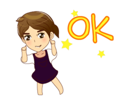 Lady dance v.Isan/Eng sticker #13349407