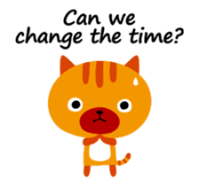 Move! Animation Cat (Go out Cat) sticker #13349752