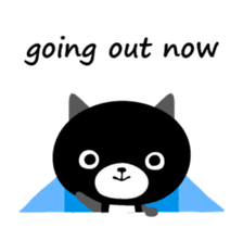 Move! Animation Cat (Go out Cat) sticker #13349754