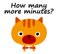 Move! Animation Cat (Go out Cat) sticker #13349755