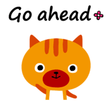Move! Animation Cat (Go out Cat) sticker #13349765