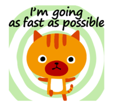 Move! Animation Cat (Go out Cat) sticker #13349771