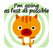 Move! Animation Cat (Go out Cat) sticker #13349771