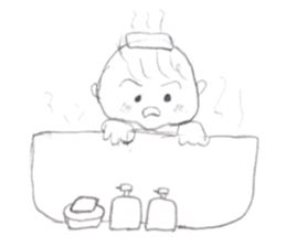 baby teacher sticker #13349979