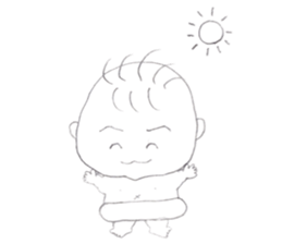 baby teacher sticker #13349983