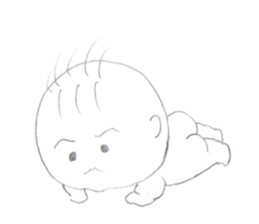 baby teacher sticker #13349987