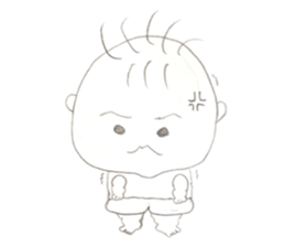 baby teacher sticker #13349988