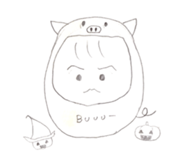 baby teacher sticker #13349990