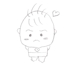 baby teacher sticker #13349991