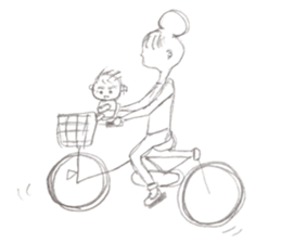 baby teacher sticker #13350008