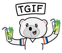 Grayson & Bawls III: Be Bold! sticker #13350087