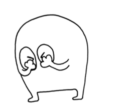 FUSHIGI-NA-IKIMONO-TACHI sticker #13350452