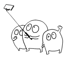 FUSHIGI-NA-IKIMONO-TACHI sticker #13350477