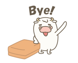 Kawaii Cow Animated! sticker #13350706